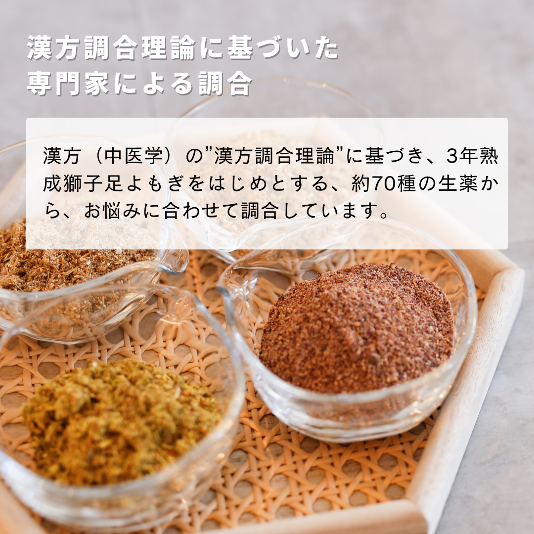漢方ブレンド　４種類パック　｜よもぎ蒸し専用｜MUUSU